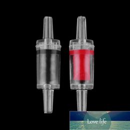 5 PCS New Useful Durable Home Fish Tank Plastic Co2 System Air Pump One Way Non-Return Aquarium Check Valve Black/Red Factory price expert design Quality Latest Style