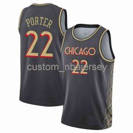Mens Women Youth Otto Porter #22 2021 Swingman Jersey Stitched custom name any number