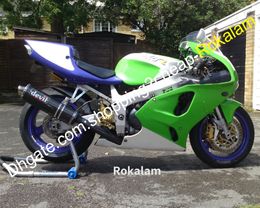 Para Kawasaki Motorcycle Parte Ninja ZX7R ZX-7R ZX 7R 1996 1997 1998 2003 1999 2000 2001 2002 Roxo Green Green White Kit