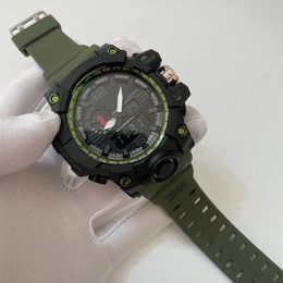Mens Luxury Sport Watches Digital Watch Army Military Shock Resistant Wristwatch Silicone Fashion Quartz Clocks Original Box Reloj De 461