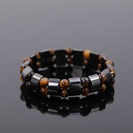 8mm Natural Stone Handmade Strands Charm Bracelets Healing Energy Beads For Men Yoga Party Club Elastic Jewellery