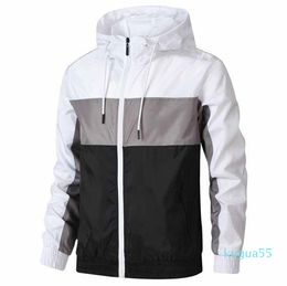 clothing designers mens winter Jackets coats men Windbreaker Thin Coat Long Sleeve Zipper Luxurys Jackets Running Sportswear