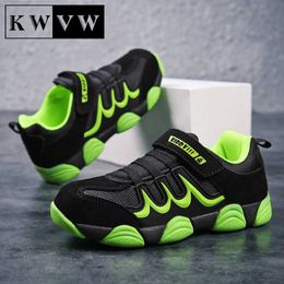 Kids Shoes Fashion Trend Boy Casual Sneakers Silicone Soft Bottom Non-slip Children Running Booties Outdoor Activity Supplies G1025