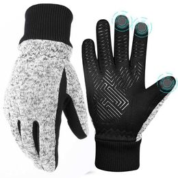 MOREOK Winter Gloves 3M Warm Running TouchScreen Thermal Sports Autumn Bicycle Bike Cycling for Men Women H1022