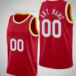 Printed Custom DIY Design Basketball Jerseys Customization Team Uniforms Print Personalised Letters Name and Number Mens Women Kids Youth Houston0010