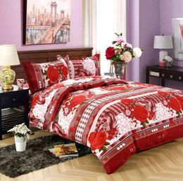 Duvet Cover + 2 Pillowcase King Size Bohemia Style Reactive Printed Quilt Cover Ropa De Cama Queen Size Bedding Sets New F0335 210420