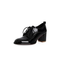 Дизайнерские туфли роскошные днища женщины высокие каблуки платформы круглый носок мягкая натуральная натуральная кожа патентная профессия мода партия свадьба Warorwar бренд YN48-B825-1