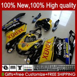 Motorcycle Bodywork For DUCATI 749S Yellow black 999S 749 999 2003 2004 2005 2006 Body Kit 27No.81 749-999 749 999 S R 03 04 05 06 Cowling 749R 999R 2003-2006 OEM Fairing