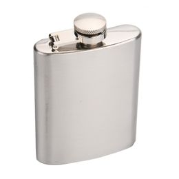 3.5oz Stainless Steel Hip Flask Portable Outdoor Whisky Stoup Wine Pot Alcohol Bottles With Box