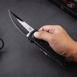 Promotion Tactical Folding Knife 9Cr13Mov Wire Drawing Blade Aluminum Handle Outdoor EDC Pocket Knives With Retail Box