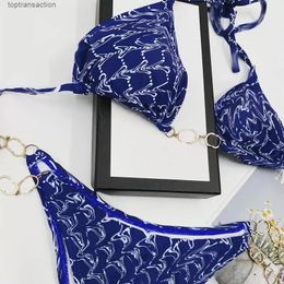 2022 Designer Bikini Sexy Women Set with Letters Summer L Swimwear for Lady Bathing Suit Backless Beachwear S-XL