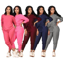 Designer Jogging Suits Women Tracksuits Fall Winter Clothing Long Sleeve Outfits Pullover Hoodie+joggers Pants Two Piece Set Plus Size 3XL Casual Black Sweatsuits