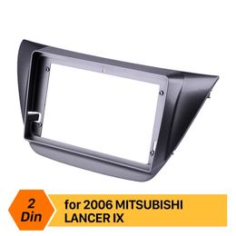 9 inch car radio Frame for 2006 MITSUBISHI LANCER IX Audio Dash Trim Fascia Panel Kit 2din