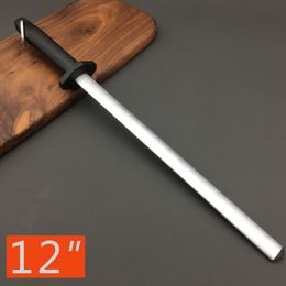 Musat 10 inch Ceramic Corundum ening Rod Stick Bar for Blade Kitchen Tool steel system 220311