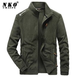 Chaifenko inverno jaqueta de lã parka casaco homens casual bombardeiro militar outwear primavera espesso quente tático exército 210909