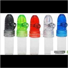 Other Hand Tools Home & Gardensnuff Box Snuffer 67Mm Height Acrylic Glass Rocket Bottle Snuff Snorter Sniffer Dispenser Drop Delivery 2021 Dq