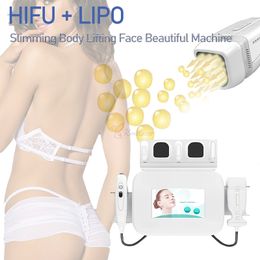 Portable HIFU Liposonix Slimming Machine For Face And Body Skin Tightening Liposonic Cellulite Removal Beauty Equipment