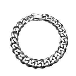 Link, Chain High Quality Steel Heavy Industry Bracelet Street Hip Hop Twisted Round Grinding Men's Trendy Jewelry