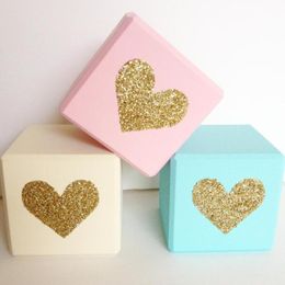 Novelty Items 1pc 5x5x5cm Wooden Heart Home Standing Decoration Proposal Wedding Wood Decor Anniversary Gift