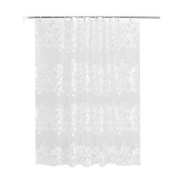 no for sale online Adwaita 10 Guage 3d Watercube Blue Plastic Shower Curtain Liner 
