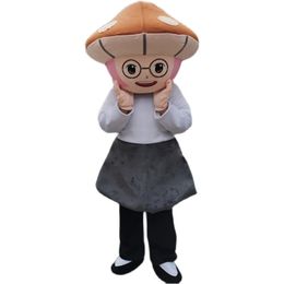 Halloween mushroom boy Mascot Costume Top Quality Customize Cartoon Anime theme character Adult Size Christmas Carnival fancy dress
