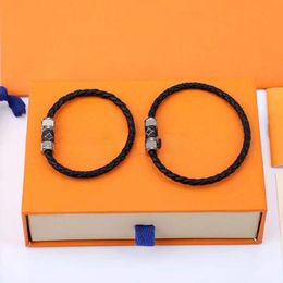 designers bracelet fashion charm bangle Jewellery high quality mens classic hand rope fashion trend couple bracelets versatile chains magnetic buckle style nice