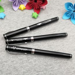 Gel Pens High Quality Pen Custom With Your Name Text 1pc Personalized Gift For Teacher Free Ship Pouch