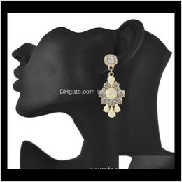 Charm Jewellery Delivery 2021 Accessories Bohemian Style Personalised Diamond Drop Tassel Earrings E1463 Gcr2I