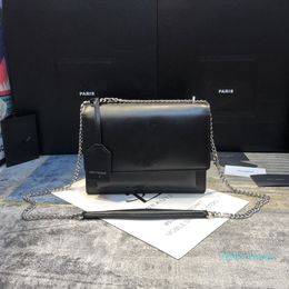 High Original Leather Handbags Luxury Designer Quality 22cm Bag Flap Shoulder Bags Fashion Women Crossbody