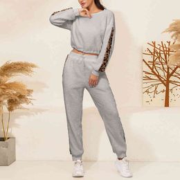 Solid Casual Tracksuit Women 2 Pieces Set Thick Sweatshirts Pullover Hoodies Suit Home Sweatpants Shorts Outfits 210515