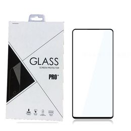 9H Full Cover Tempered Glass Screen Protector Silk Printed For XIAOMI 11T POCO X3 F3 GT Redmi 10 K40 Pro 100PCS/LOT in retail package