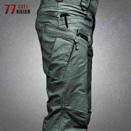 Tactical Cargo Pants Men Military Waterproof SWAT Combat Trousers Male Multiple Pocket Breathable Army Pant Mens Work Joggers 210616