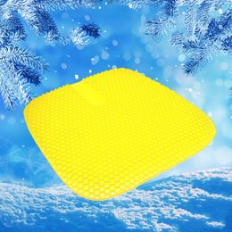 Honeycomb gel cushion Pillow summer cool breathable car ice cushions office can customize logo size 46-43cm