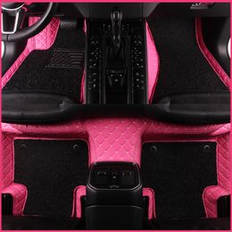 Car floor mats for Infiniti Q50/60 Q70 ESQ M EX25 FX35/45/50 2007-2008 G35/37JX35 QX30/50/56/60/70/80L Auto accessories cushion