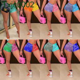 Women Tracksuits Summer Shorts 8 Colour Ladies Pattern Printed Mini Shorts Sexy Slim Shorts Beach Pants Leggings
