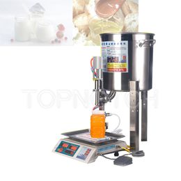 Automatic Weighing Stainless Steel Viscous Liquid Filling Machine Honey Quantitative Filler