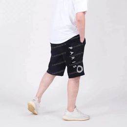 Moda masculina designer shorts high street relaxado calças curtas para homens carta impressa casual hip hop estilo streetwear