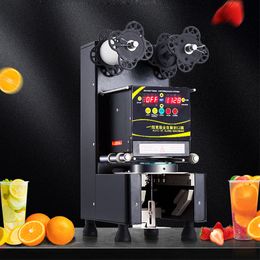 Commercial Full Automatic Cup Sealer Sealing Machine for 9/9.5/8.8 PP/PE/Paper Milk Tea Cup Boba Tea Machine