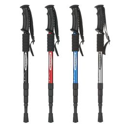 Ultralight Anti Nordic Walking Sticks Trekking Hiking Poles Canes With Rubber Tips Protectors