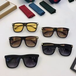 -Acetato e Brand Sunglasses Design Design Ambientazione esterna Uomini che guidano Pieno occhiali da sole Unisex UV 400 Designer Frame Donne Donne Abitare CaseCloth Top Qu VMIW