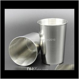 Mugs Drinkware Stainless Steel Mug Water Bottle Beer Gargle Toothbrush Cup Hip Flasks Fboue 0Szhl