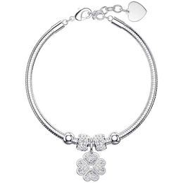 Fashion 2022 Newt four leav clover pendant 925 Stainls Steel Bracelet for Women Jewelry