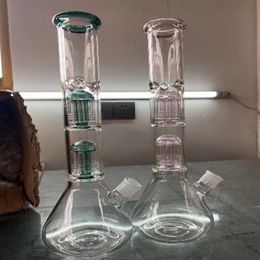 Water Pipe Glass Bong Hookah Oil Dab Rig Smoking Percolator Straight Tube Oil Rigs Bar High Quality Adult Smoke Tool Gravity Bongs Custom Hookahs Gift