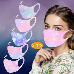 Adult Printed Mask Star Sky Heat Transfer Fashion Washable ED2M720