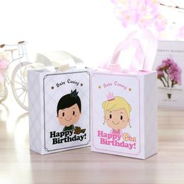 Gift Wrap 5pcs Children Cartoon Box Candy Baby Shower Kids Birthday Party Bag Event Supplies