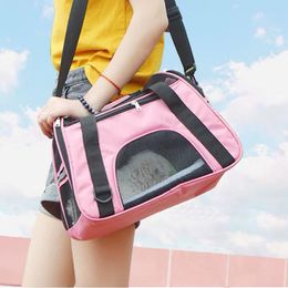 Cat Carriers Airline Pet Carrier,Soft-Sided Travel for Cats Dogs Puppy Comfort Portable Foldable Bag,Airline Approved