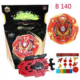 Burst Superking B-140 Spinning Top Metal Alloy Battle With Launcher Gyroscope Metal Fusion Toys Gyro For Children Birthday Gifts X0528