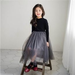 Baby Girl Princess Party Frock Spring Fall Winter Velvet Girl Tulle Mesh Dress Elegant Evening puffy Dress Warm Kids Clothe 210331