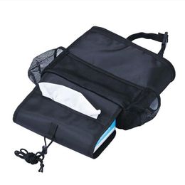Outdoor Bags Multi-Pocket Large Capacity Car Backrest Storage Bag With Insulation And Cooling Design Accessories
