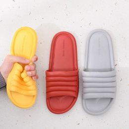 2022 пластиковые тапочки eva EVA массажные тапочки унисекс мягкие нижние крытые нескользящие пара домашние сандалии пластиковые бытовые летние ванные комнаты тапочки женщины